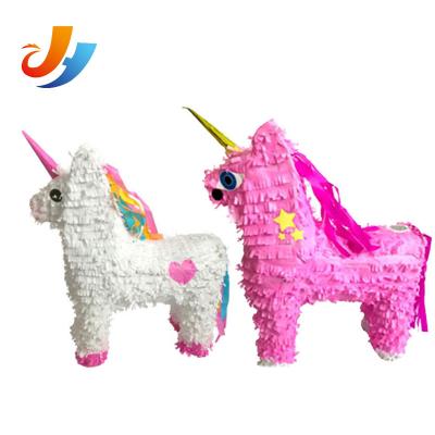 China 18gsm Silk Tissue Paper +Cardboard Horse Shape Multicolor Paper Pinata 2017 For Outdoor Birthday Activity Factory for sale