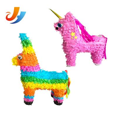 China 18gsm Silk Tissue Paper +Cardboard China Pinata Donkey,Rainbow Donkey Pinata For Party And Event Supplier for sale