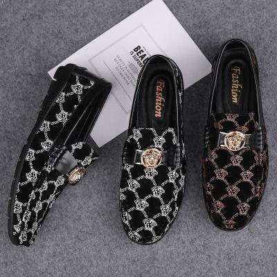 China Fashion Trend New Design High Quality Casual Shoes Loafers Men Leather Genuine Leather Boat Shoes Men's Boat Shoes for sale