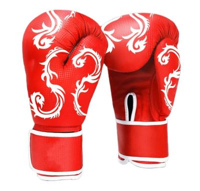 China Lightweight Professional Boxing Gloves Wholesale LOGO Sport Winning Cheap Custom Leather Boxing Gloves for sale