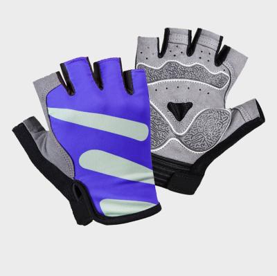 China Breathable Half Finger Gloves Gym Fitness Men Training Bodybuilding Anti-skid Lifting Gloves Outdoor Sports Fitness for sale