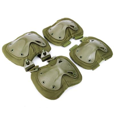 China Comfortable Breathe Free CS Outdoor Tactical Mountain Knee Elbow Pads Safety Field Mount Protective Gear for sale