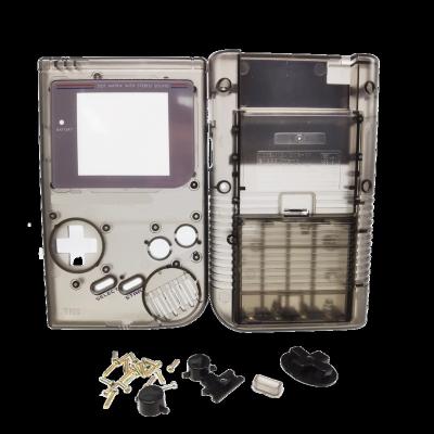 China transparent color for Gameboy Gigabyte DMG Shell Housing Case Cover Replacement for Gameboy Classic Clear Housing Case with Buttons for GBO for sale