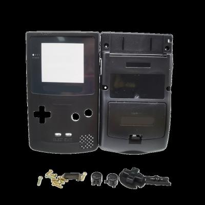 China New ABS Plastic Game Shell Housing Case Cover For Nintendo Gameboy Color Game Console For GBC Shell With Button Kits Sticker Label for sale