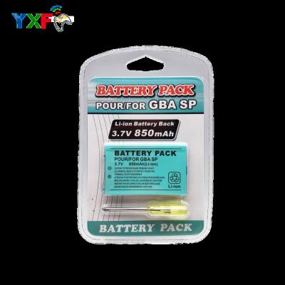 China Rechargeable 850mAh Lithium Ion Battery + Tool Pack Kit For Nintendo Gameboy Advance GBA PS 850mah for sale