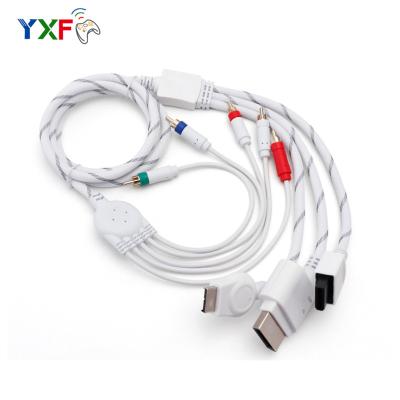 China PS2 PS3 XBOX 360 WII 3 in 1 HDTV Multi Component Cable AV For PS3 Video Audio AV 3RCA Cable For PS2/PS3/Xbox 360/For Wii for sale