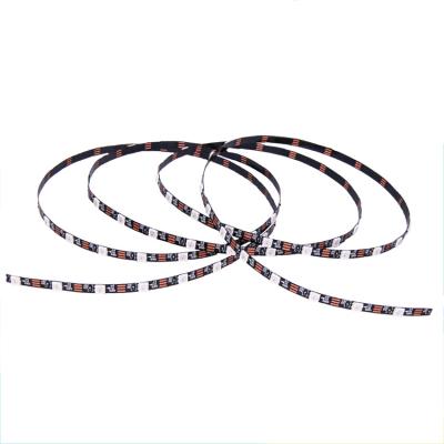 China Smart 5mm Wide Thin 3mm 4mm WS2812B RGBIC RGB White Black White PCB Led Strip For Computer Automotive Interior Case Car Main Panel for sale