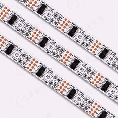 China Easy Installation 5m DC5V WS2801 Lamp Strip IP30/IP65/IP67/IP68 LED Strip Light Smart Chip Individually Addressable 32LEDs/M Full Color SMD5050 RGB for sale