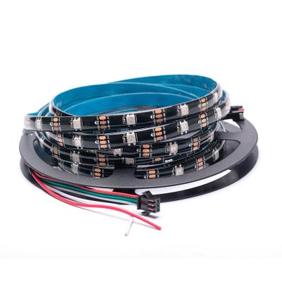 China RGB led strip with IC ws2812 affordable led strip 5050 ws2812b digital led programmable led strip light 30led 60led 144led for sale