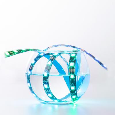 China residential waterproof IP65 12v ws2811 led pixel string rgb pixel light ws2811 accessible led strip for sale