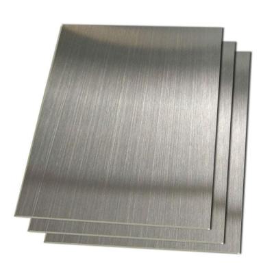 China Construction 201 304 310s 316 16 Gauge Hairline Stainless Steel Sheet 0.5 Mm for sale