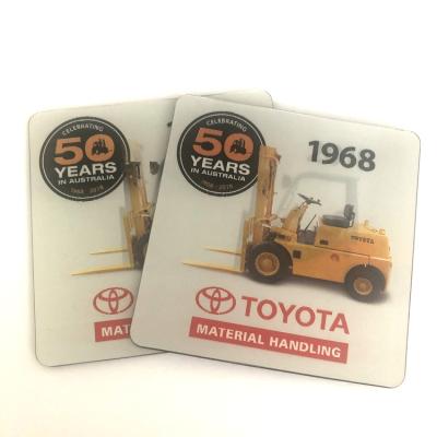 China viable OEM 3d toyota waterproof lenticular coaster for sale