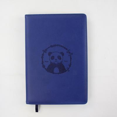 China 2021 PU Stationery Printed Handmade Customized Korean Leather Notebook School Office Promotional Items for sale