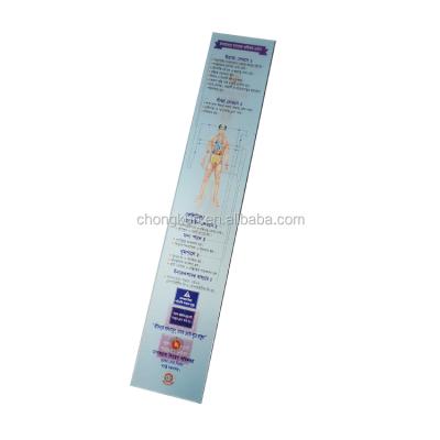 China 30cm ruler SEDEX audit factory offset printing 0.6mm pp plastic flexible 3d ruler for stationery for sale