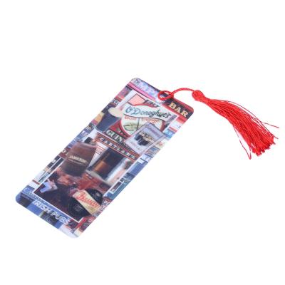 China Europe 3d Lenticular Printing Zoo Panda Donation Animal Bookmark for sale