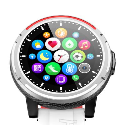 China MP3 S26 Round Touch Screen HR BP Blood Oxygen Music Smart Watch Reloj 300mAh Resistance Phone Call Vivistar Playback Smartwatch 1.28