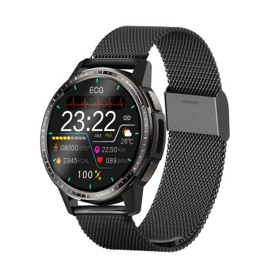 China GPS Navigation Amazon Hot Selling 2021 H9 Sport Smart Watch PPG+ECG Heart Rate Temperature Detection Men And Woman Wristwatches For for sale