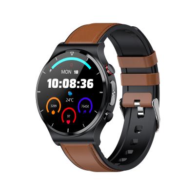 China Touch Screen Drop Shipping Vivistar E88 Temperature ECG Smart Watch Blood Oxygen Monitoring GPS Tracker Sports Wristband for sale