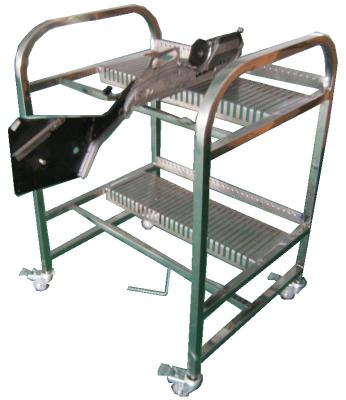 China Universal Feeder Storage Cart / Feeder Trolley for sale