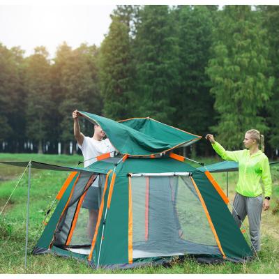 China Outdoor Waterproof Camouflage/Field Game 215x215cm Backpacking Tent Camping Tents Camping Tents for sale