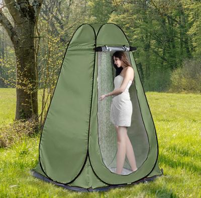 China Camouflage Portable Outdoor Game 120*120*190cm Privacy Tent Instant Pop Up Camping Tent For 1 Person for sale