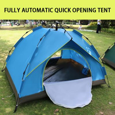 China Full automatic camouflage game supplies camping field tent camping beach travel tent/double deck outdoor four person double tent field for sale