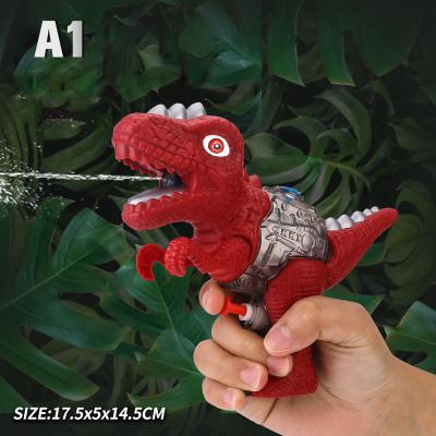 China 3D Dinosaur Triceratops Hydropterosaur Swimming Pool Toy Children's Swimming Pool Toy Children's Fun Kids Gift Water Gun Toy for sale