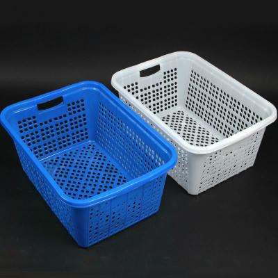 China Multi-functional Thickened Extra Large Rectangular Plastic Express Cavity Shopping Cart Box for sale