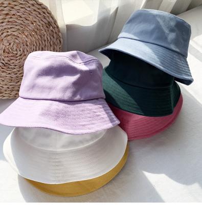 China Easy to install and remove In-stock LOW MOQ 19 colors promotional unisex fashion available Logo Cotton Bucket Hat custom made good quality for sale