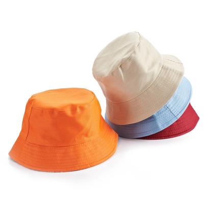 China Easy to Install and Remove Fashion Leisure Fisherman Bucket Hats Solid Color Flat Brim Outdoor Sports Sun Visor Wide Bucket Hats for sale