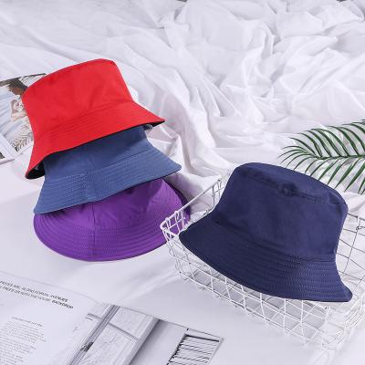 China Easy To Install And Remove 2021 Hot Double Faced Portable Fisherman Hat Women Ladies Girl Bucket Hats for sale