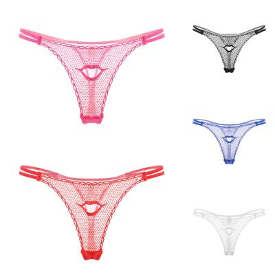 China Easy to install and remove hot sale butterfly hollow out women's short panties underwear women's sexy lingerie girls girl for sale