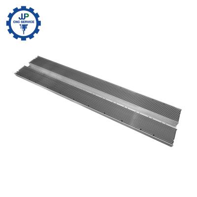 China Automation Radiator Accessories CNC Sandblasting Radiator Accessories Dand Blast Components 6061-T651 Aluminum Alloy Parts for sale