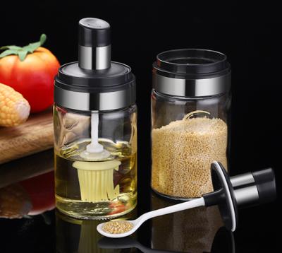 China Viable Pepper Honey Seasoning Container Bottle, Kitchen Spices Full Set 300ml Salt Moisture Proof Bottle for sale