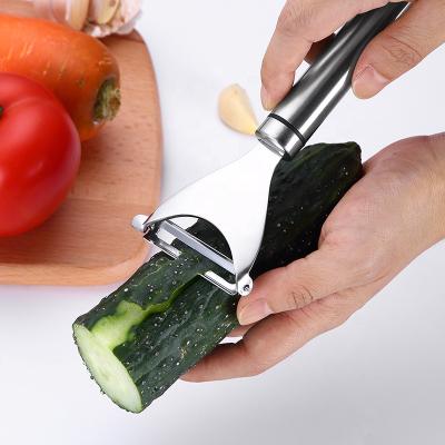 China Sustainable High Quanlity 304 Stainless Steel Multifunctional Vegetable Fruit Skin Peeler Kitchen Accessories for sale