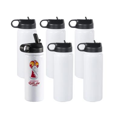 China Viable Logo Gym Sports Stainless Steel Water Bottle Custom Customization Vacuum Flask 20Oz for sale