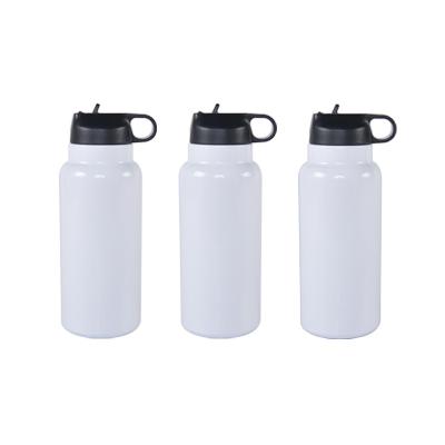 China Viable Wholesale Reusable Vacuum Insulated Creative 20Oz 32 Ounce Stainless Steel Thermoses Water Cup Bottle for sale