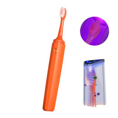 China 2021 Battery Operated New Carry Travel Electric Waterproof Toothbrush Easy Filling Portable Sonic Electric Toothbrush for sale