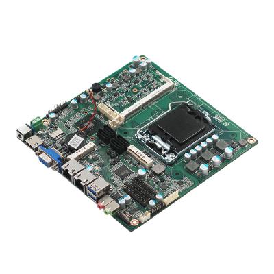 China Original Computer Motherboards H81 LGA itx Motherboard 6COM DDR3 Stock Desktop 1150 Computer Mainboard for sale