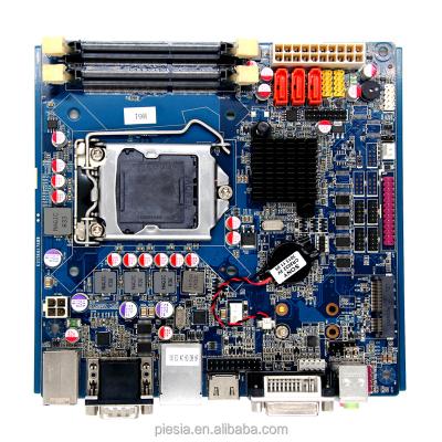 China Mini LAPTOP itx mainboard 10*RS-232 COM LGA 11151 motherboard h61 atx motherboard for sale