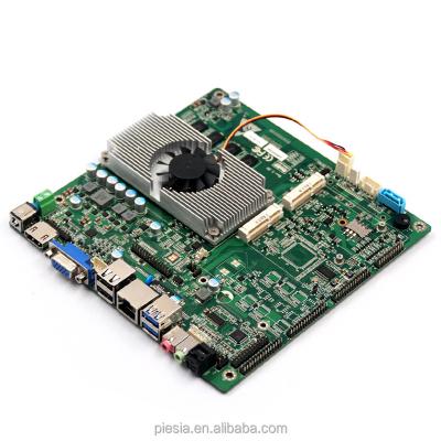 China N3160 N3710 mini motherboard cpu 4 desktop motherboard RS232 2 RS422/485 mini itx industrial embedded motherboard for sale