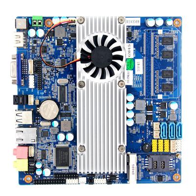 China Server / Workstation mini itx included GM45 motherboard 6GB ddr3 chip RAM 2*RS-232 mainboard low power industrial mini itx for sale