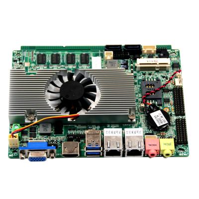 China Intelligent Transport System 3.5 Inch Motherboard Intel 1037U Processor Onboard 4Gb RAM 1*Mini-PCIE Socket For WIFI/3G for sale