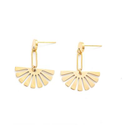 China Vintage Fashion Statement Earrings 2022 Big Geometric Earrings For Women Hanging Dangle Earrings Drop Earing Modern Female Jewelry for sale