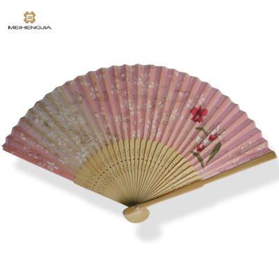 China China High Grade Silk Bamboo Fan for sale