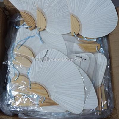 China China Latest Fashion Chinese Art Paper Fan Excellent Quality Wooden Hand for sale