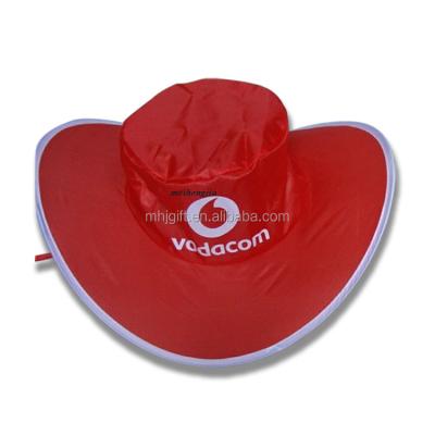 China breathable & Sun Waterproof Customized Foldable Cowboy Hat for sale