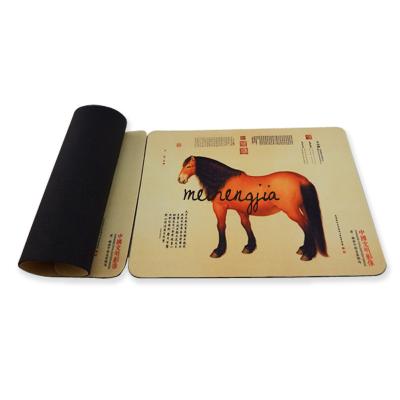 China Radiation Protection Cloth Promotional Cloth Rubber Mouse Pad for sale