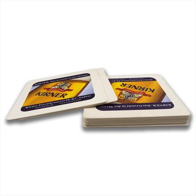 China Sustainable Hosting Wholesales High Grade Beer Coasters Paper Coasters for sale