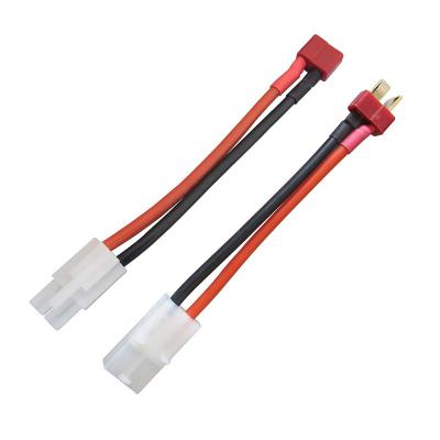 China Tamiya Electronic Male / Female Plug To T-Plug Male / Female 14AWG For RC Battery Connector for sale